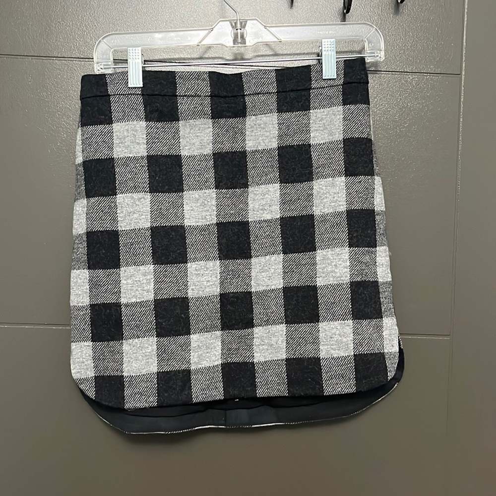 Madewell Plaid Skirt. Size 0.